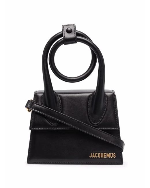 Jacquemus Black Le Chiquito Noeud Tote Bag