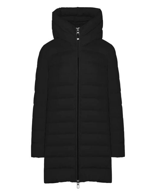 DUNO Black Cellini Hooded Coat