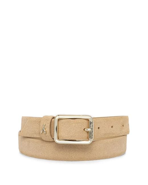 Patrizia Pepe Natural Square Buckle Belt