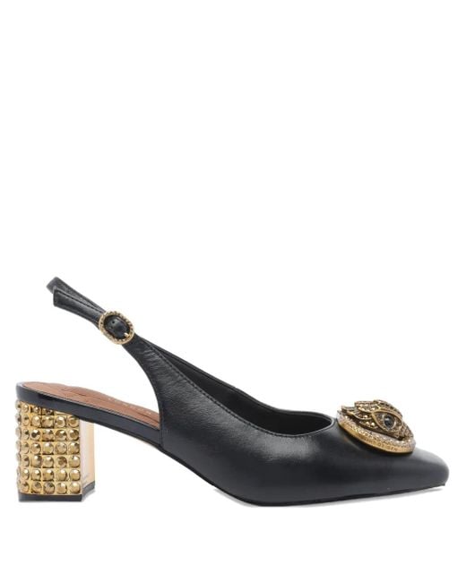 Pumps Con Cinturino Posteriore di Kurt Geiger in Black