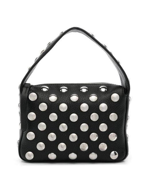 Khaite Black Elena Small Leather Handbag