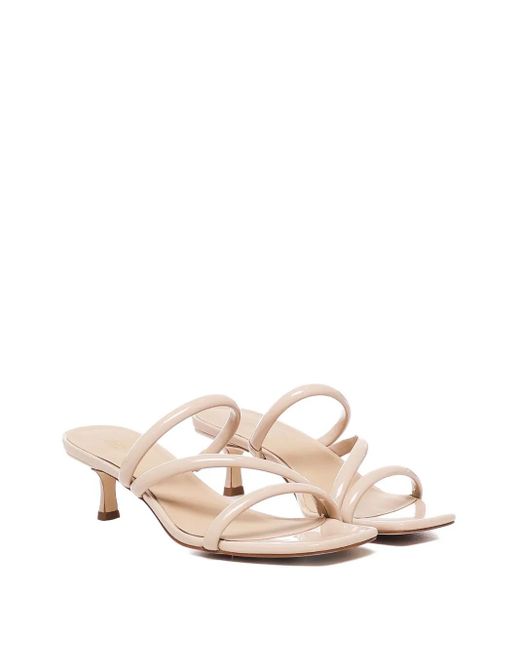 MICHAEL Michael Kors Natural Sandalen mit eckiger Kappe