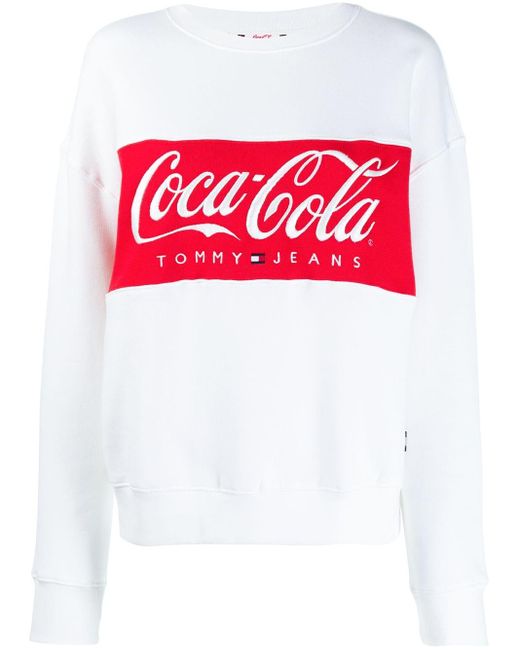 Tommy Hilfiger Cotton X Coca Cola Jumper in White | Lyst Canada