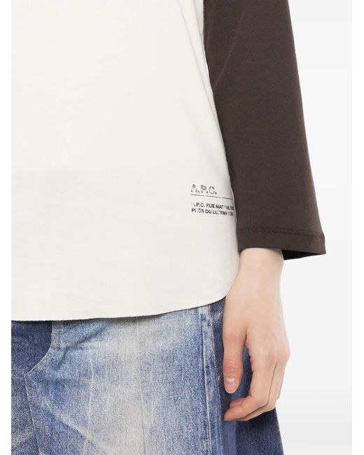 A.P.C. Black Clara T-Shirt