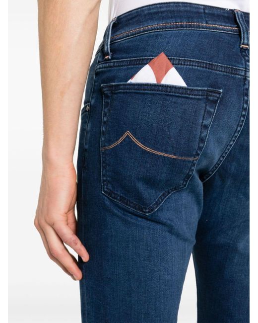 Jacob Cohen Blue "nick" Slim Fit Jeans for men