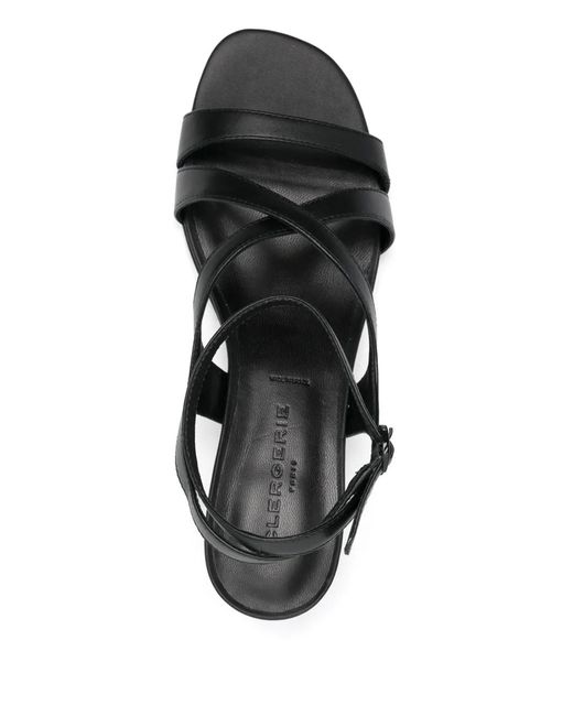 Robert Clergerie Black Lolita Sandals