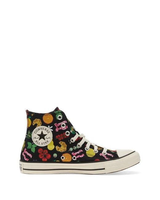 Converse White Chuck Taylor All Star Floral-Print Sneakers