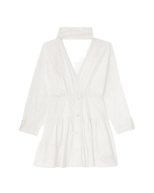 Ganni White Dress