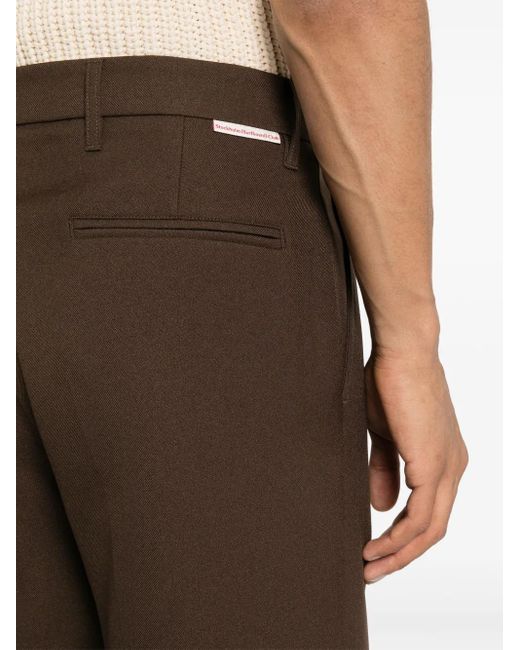 Stockholm Surfboard Club Brown Sune Straight-Leg Trousers for men