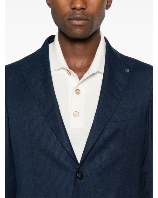 Tagliatore Blue Montecarlo Blazer for men