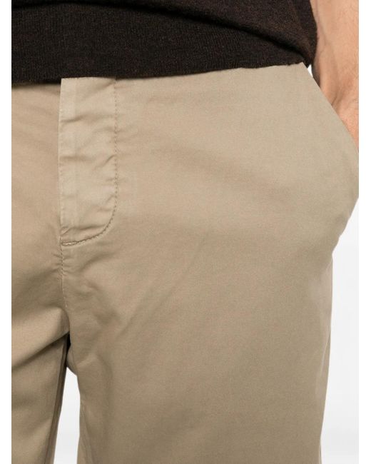 Jacob Cohen Natural George Stretch-Cotton Shorts for men