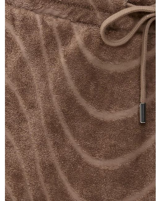 Frescobol Carioca Natural Wave-Pattern Shorts for men