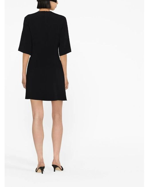 Stella McCartney Black Chain-Detail T-Shirt Dress