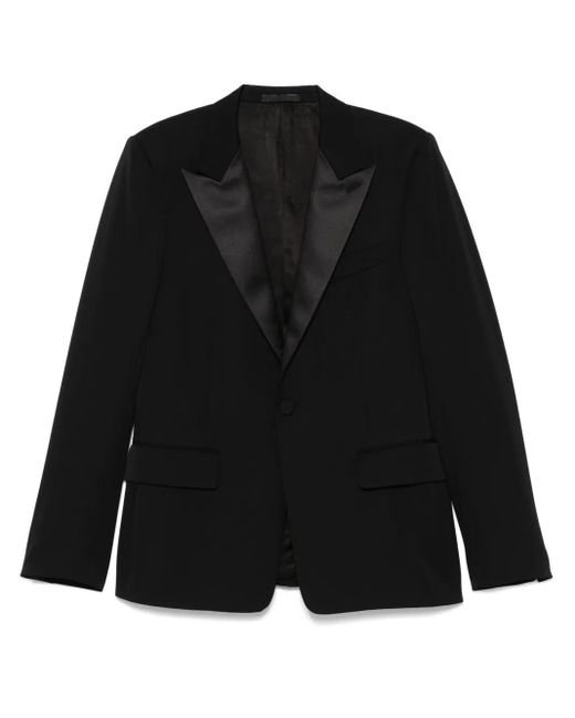Lanvin Black Single-Breasted Blazer for men
