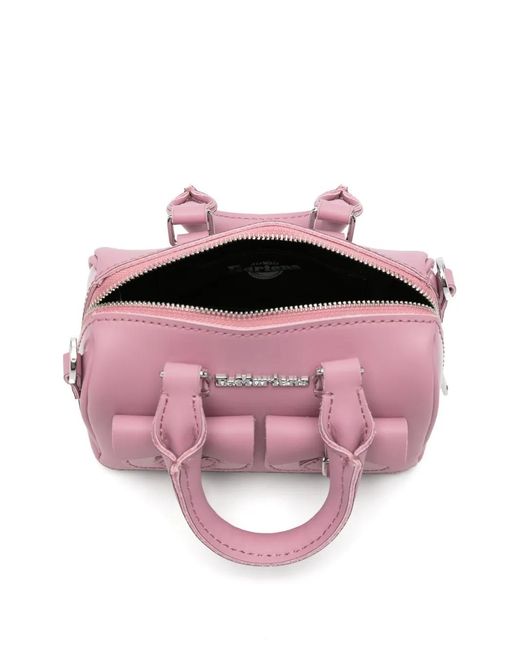 Dr. Martens Pink Buckle Pocket Tote Bag