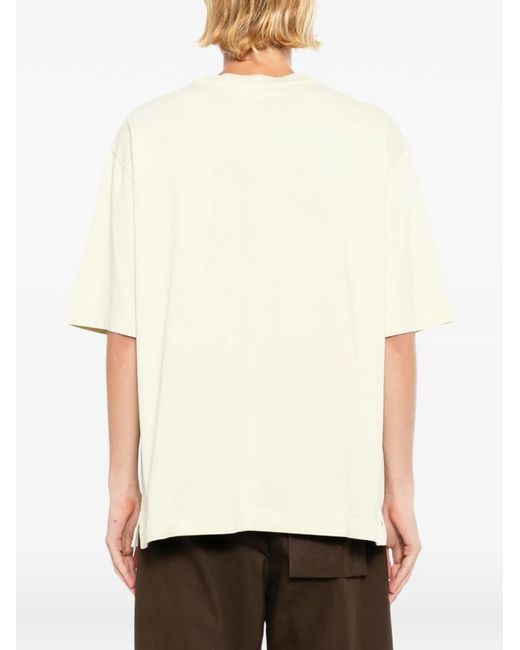 Maison Kitsuné Natural Fox Head T-Shirt for men