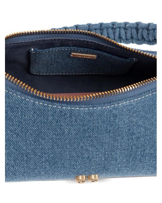 Cult Gaia Blue Osa Shoulder Bag