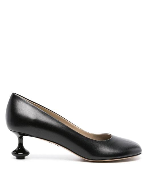 Loewe Brown Toy 45Mm Leather Pumps