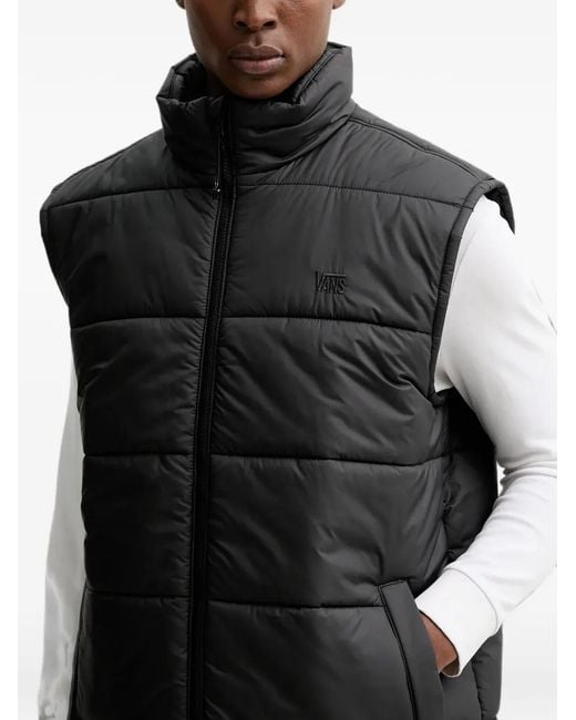 Vans Black Padded Gilet for men