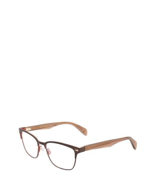 Rag & Bone Natural Nose-Pads Glasses