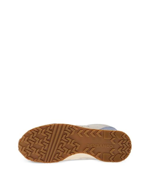 Converse White Omega star-appliqué sneakers