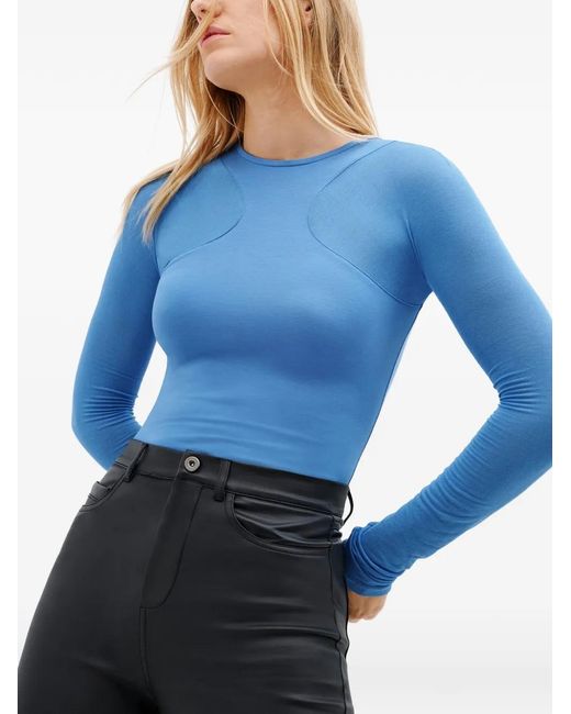 MARCELLA Blue Yada Long-Sleeve Top