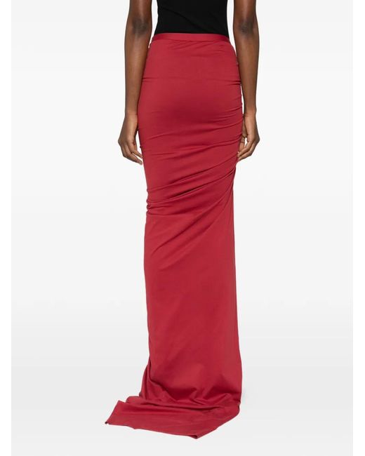 Moncler Rok Met Split in het Red