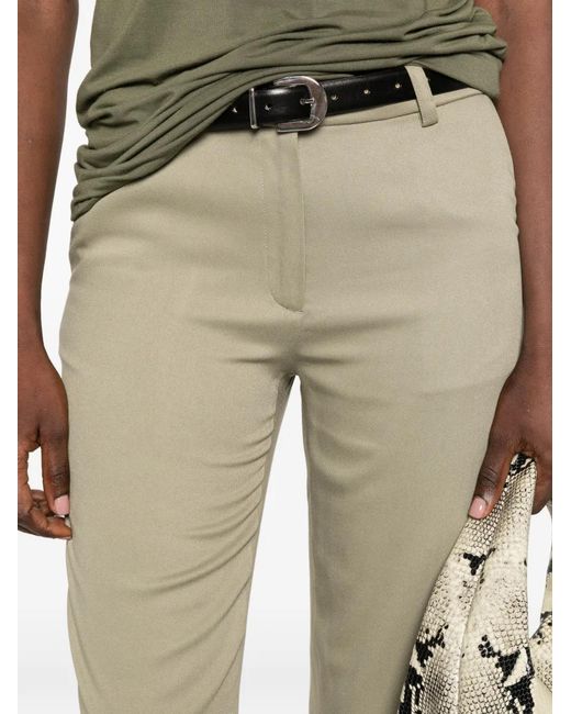 Frankie Shop White Lior Belt-Loops Trousers