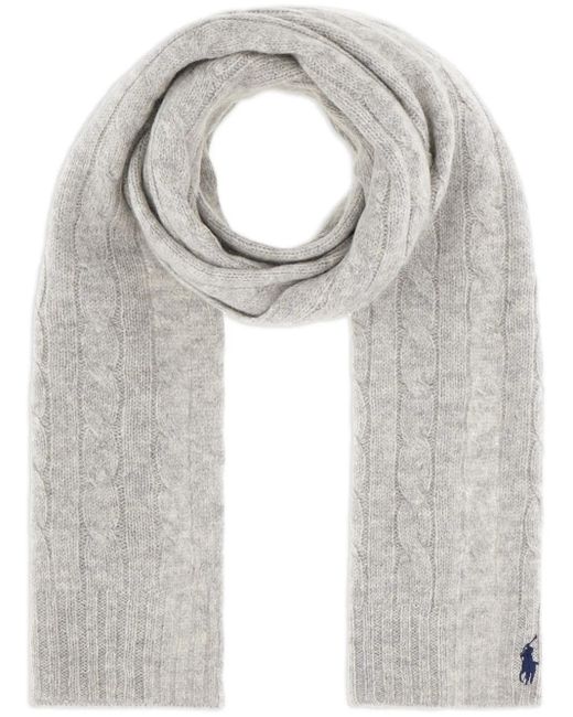 Sciarpa di Polo Ralph Lauren in Gray