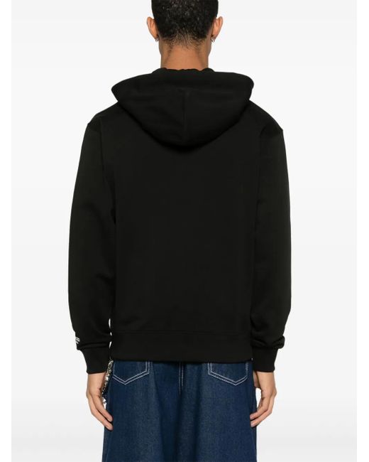 KENZO Black Pop Cotton Hoodie for men