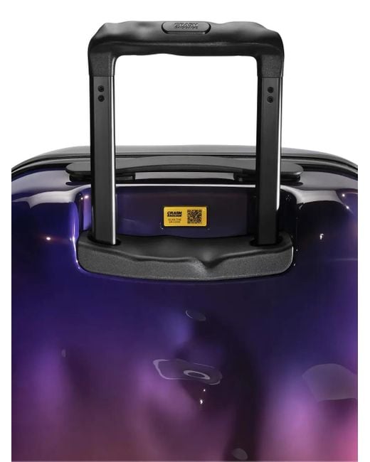 Crash Baggage Purple Lunar Cabin Suitcase