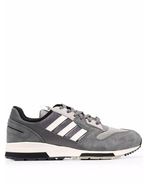 adidas Leer Zx 420 Low-top Sneakers in het Grijs voor heren - Lyst