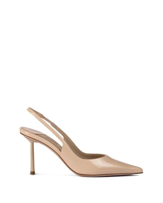 Le Silla Natural Bella Slingback Heeled Pumps