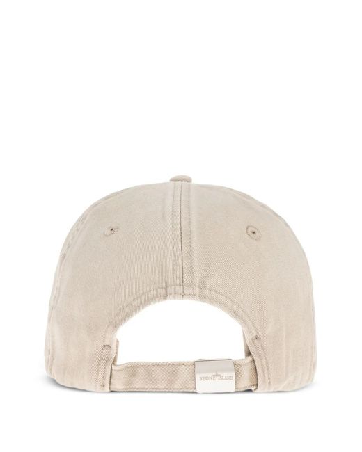 Stone Island Natural Baseball Cap for men