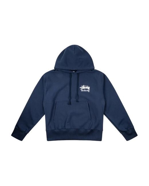 Stussy Blue Los Angeles Exclusive Hoodie for men