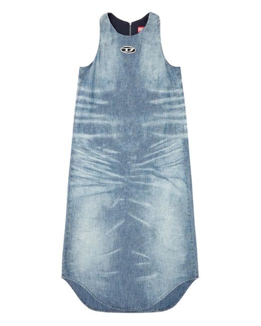 DIESEL Blue Lina Sleeveless Denim Dress