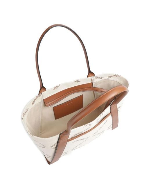 Karl Lagerfeld Natural Sac Porté Épaule K/Ville Médium