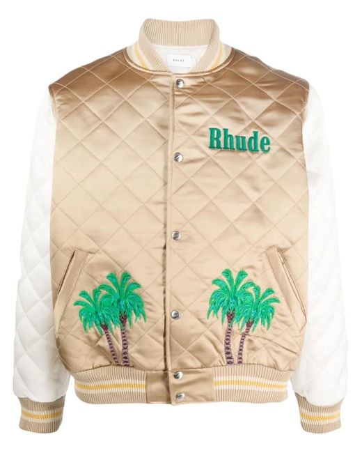 Rhude Green Jackets for men