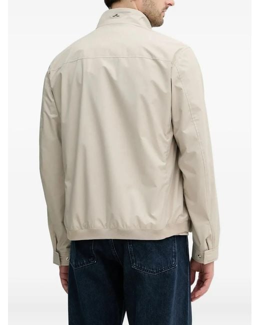Paul & Shark Natural High-Neck Zip-Front Jacket for men