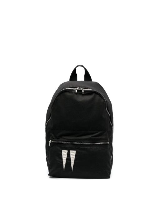 Rick Owens DRKSHDW Patch-detail Backpack in Black | Lyst