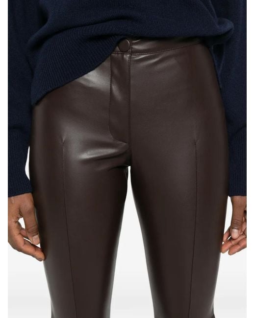 Pinko Gray New Patitz Zip-Fastening Trousers