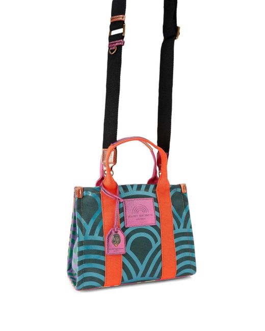 Kurt Geiger Red Small Southbank Eagle-Head Tote Bag