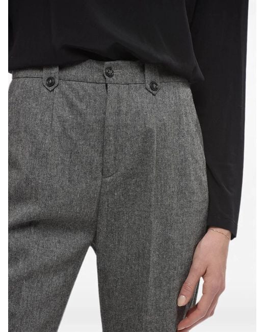 Woolrich Gray Pantalon À Design Plissé