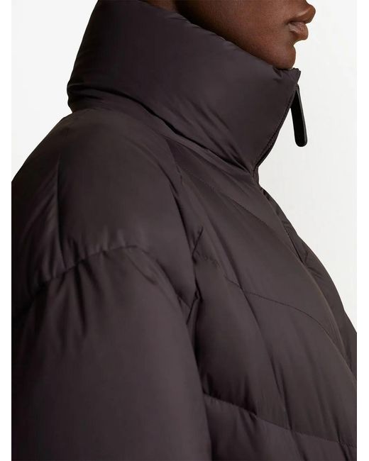 Khaite Brown Long Down Jacket