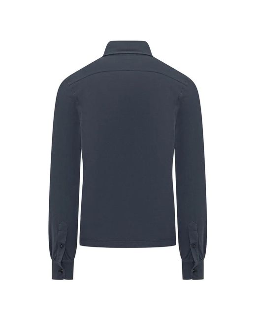Malo Blue Buttoned Shirt for men