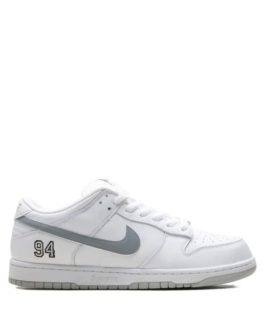 Nike Sb Dunk Low "Supreme" Sneakers in White für Herren