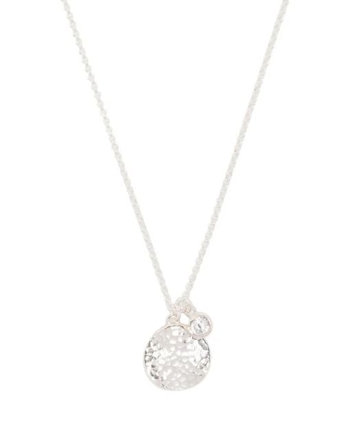 Dower & Hall White Topaz Pendant Necklace for men