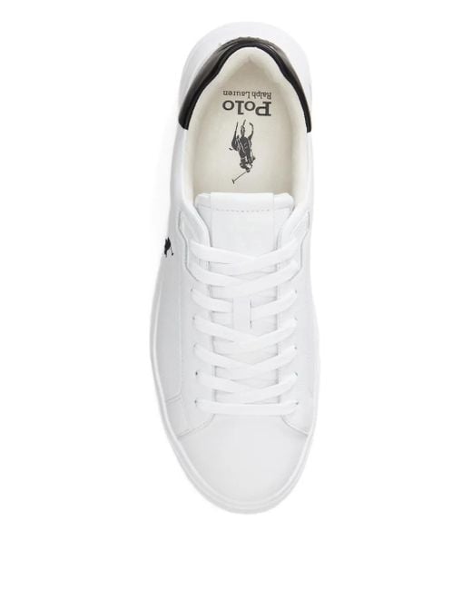 Polo Ralph Lauren White Polo Pony Sneakers for men