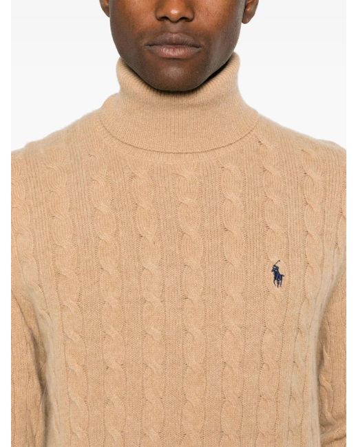 Jersey con motivo Polo Pony Polo Ralph Lauren de hombre de color Natural