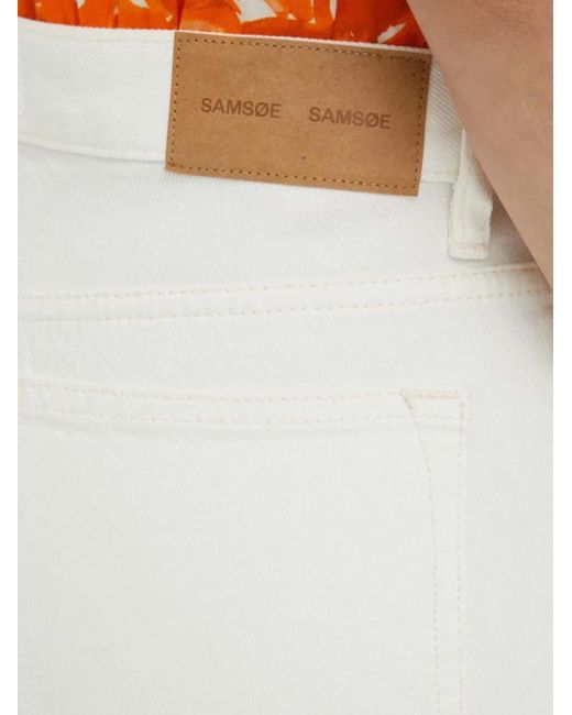Samsøe & Samsøe White Susan Jeans